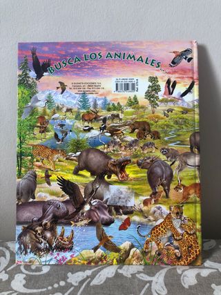 Libro de "Busca a los animales y a sus crías"