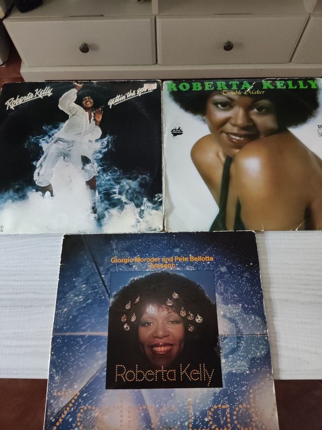 Lote discos vinilo Roberta kelly