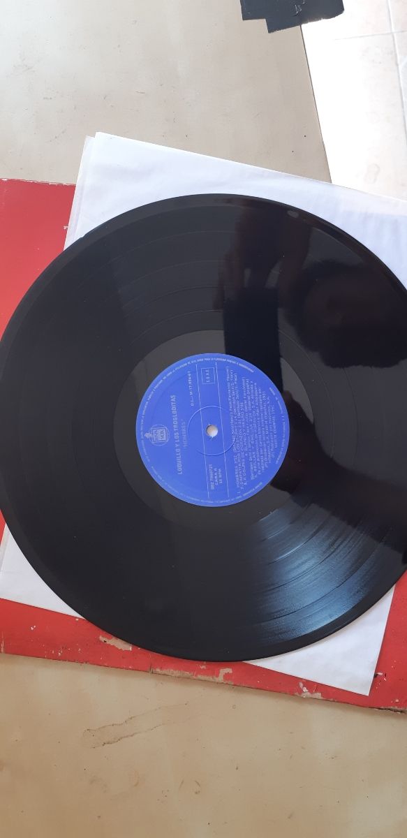 Disco de vinilo. Loquillo y los troglo.