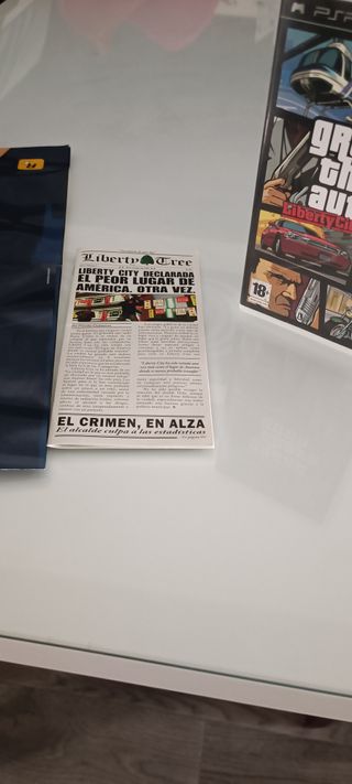 GTA LIBERTY CITY STORIES PSP CARATULA