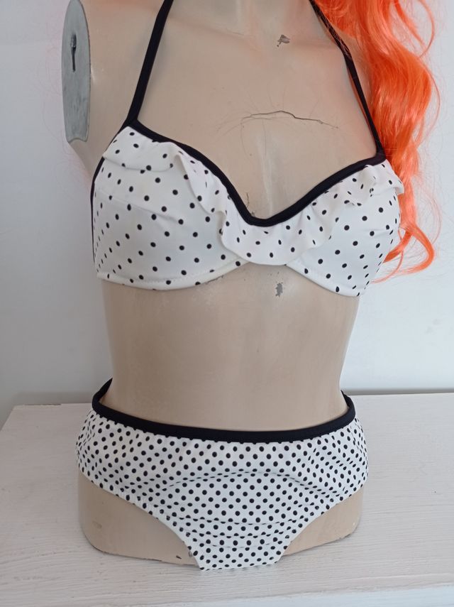 Pin Up Rockabilly Bikini con Lunares est