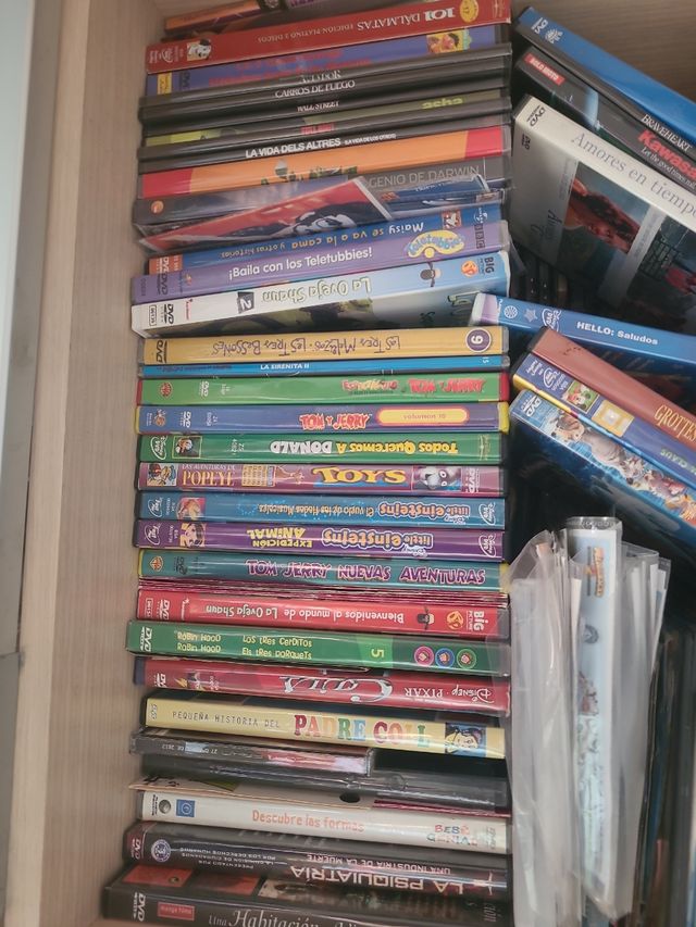 dvd de pelis de niños y de otros