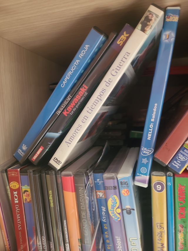 dvd de pelis de niños y de otros