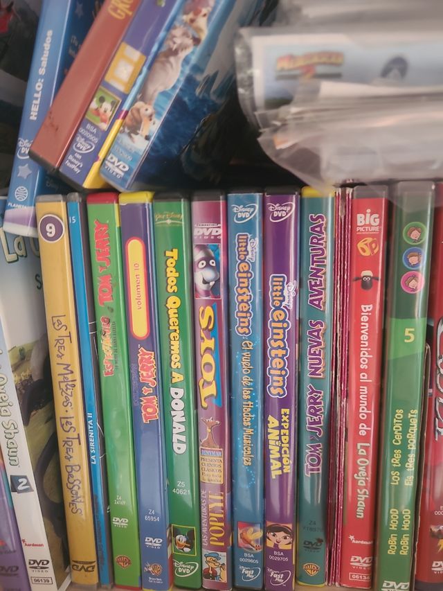 dvd de pelis de niños y de otros