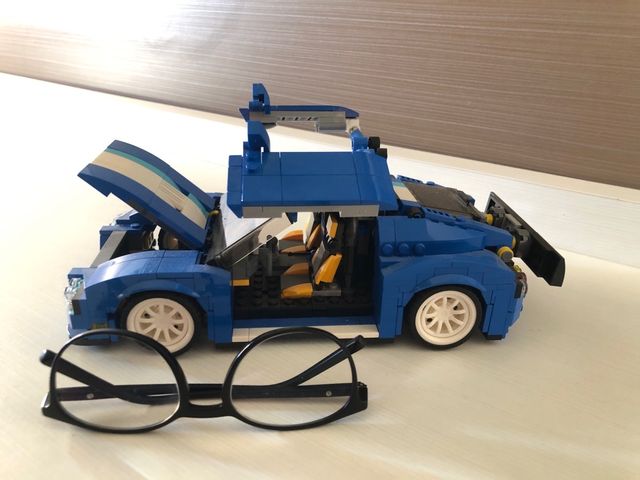 LEGO creator Coche deportivo turbo track racer