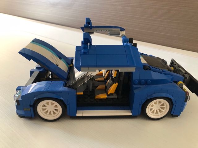 LEGO creator Coche deportivo turbo track racer