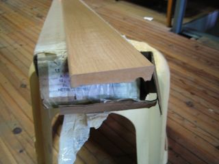 Rodapie MDF para suelo vinilico