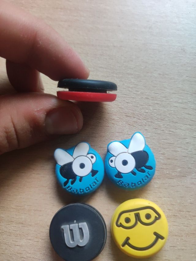 Antivibradores para tenis