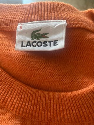  Chaleco lacoste