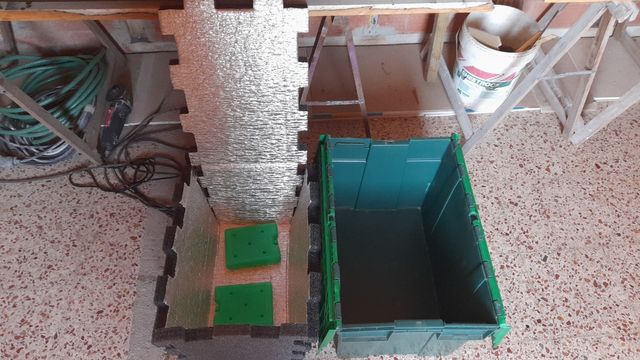 recubrimiento isotérmico para caja transporte