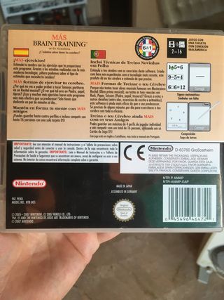 Más Brain training - Nintendo DS