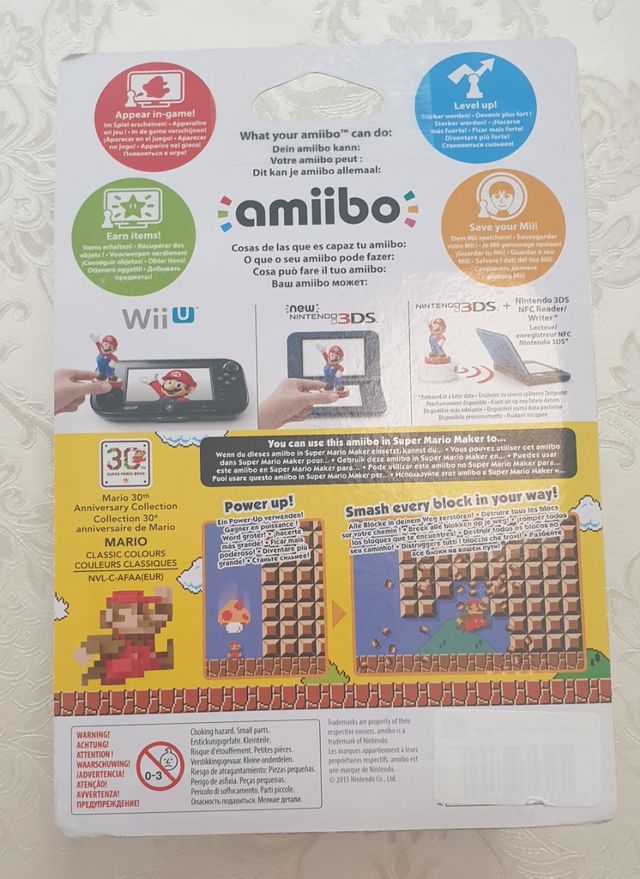 Amiibo 30 Aniversario Super Mario Bros