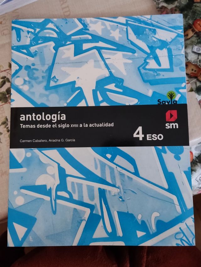 Libro lengua y literatura 4 ESO Savia SM