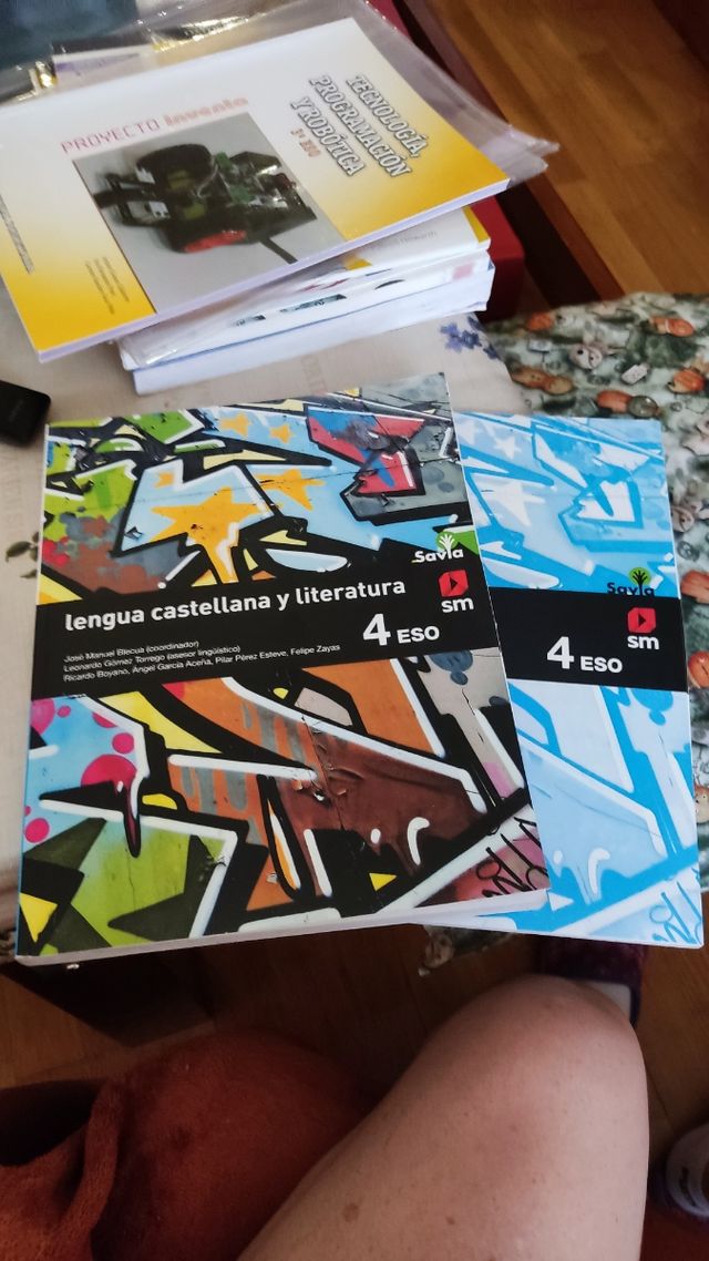 Libro lengua y literatura 4 ESO Savia SM