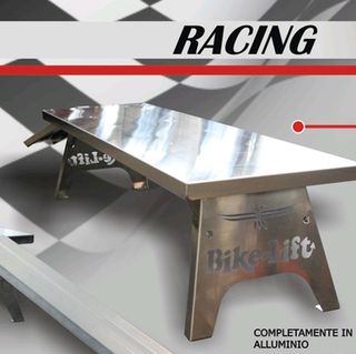 Banco elevador Aluminio moto