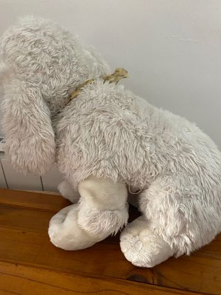 Perro peluche