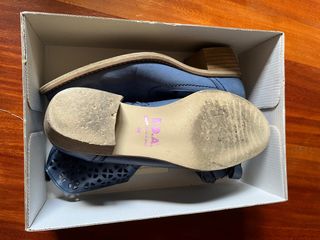 BOTINES AZULES DE VERANO. NUEVOS. 