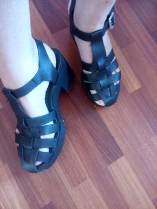 Sandalias de verano con cuña