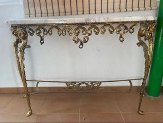 Consola, aparador, recibidor con espejo