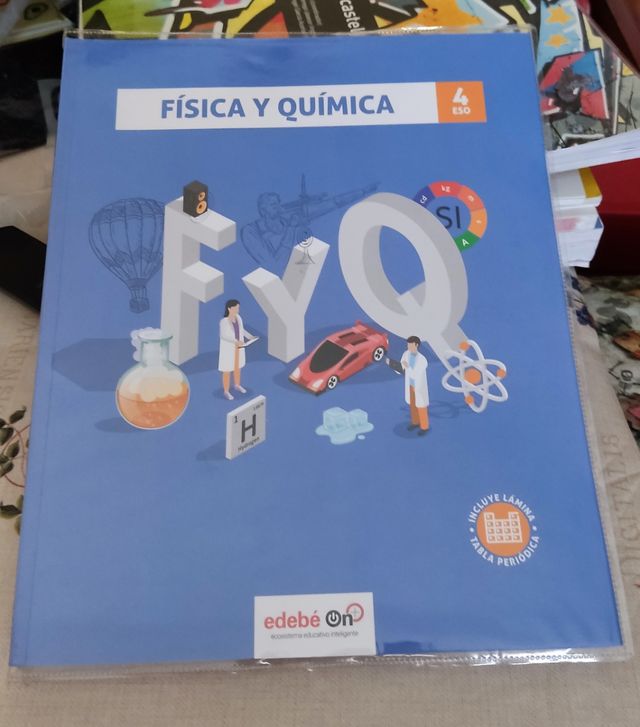 Libro física y química 4°ESO Edebé