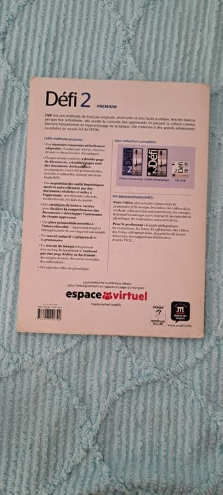 libro de francés Defi 2