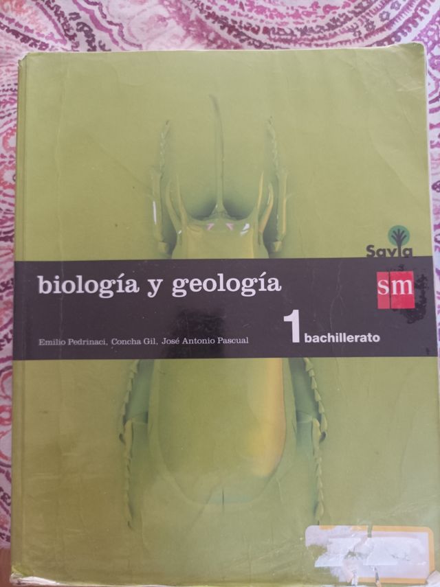 Biología y Geología 1- bachillerato