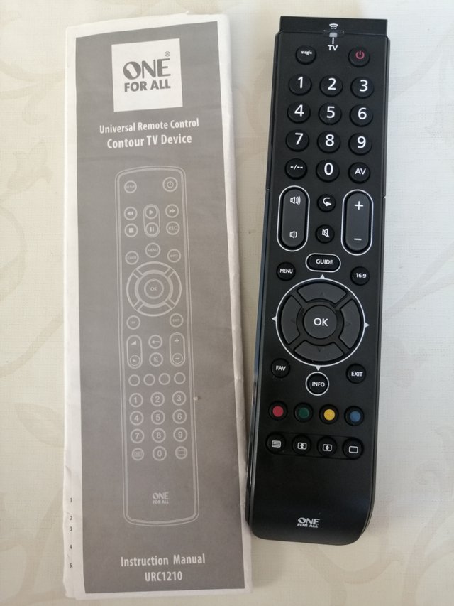 ONE FOR ALL UNIVERSAL REMOTE CONTROL