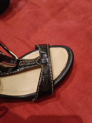 Sandalias de tacón de mujer