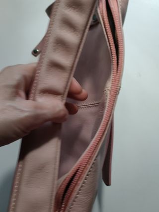 Bolso de piel rosa para disfraz de Barbie