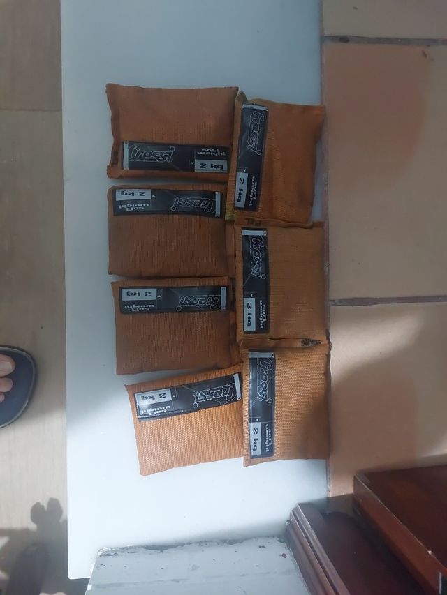 Sacos de lastre de 2 kg