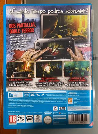 juego de wii u zombi u