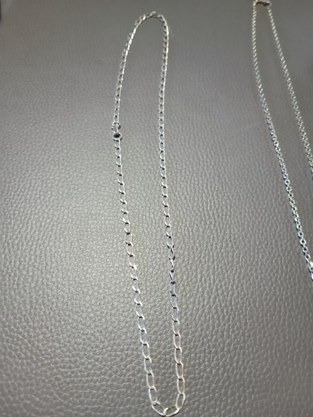 CADENAS Y COLGANTE DE PLATA DE LEY