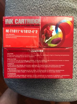 cartucho inpresora Epson