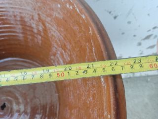 lebrillo antiguo maceta