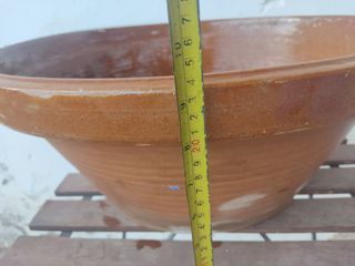 lebrillo antiguo maceta