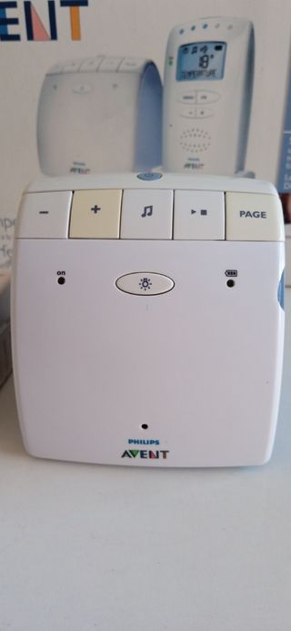 Sistema vigilabebes, música, temperatura