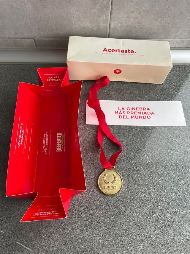 Medalla Beefeater edición limitada