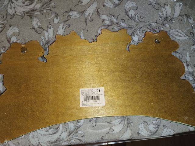 Percha de madera infantil de ositos 🐻