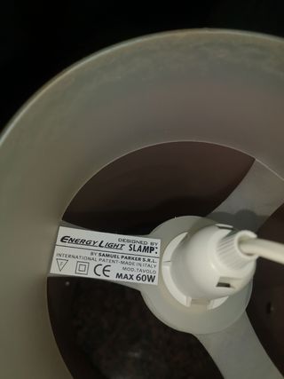 Lampada da tavolo vintage