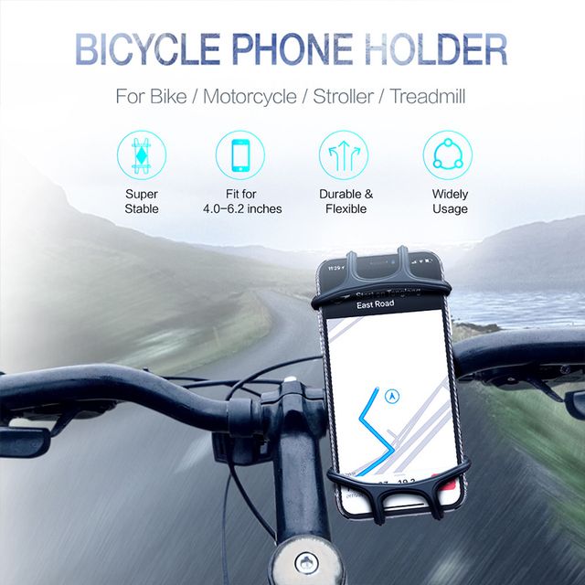 Suporte universal para bicicletas para telemóvel