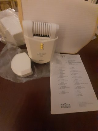 Depiladora electrica Braun