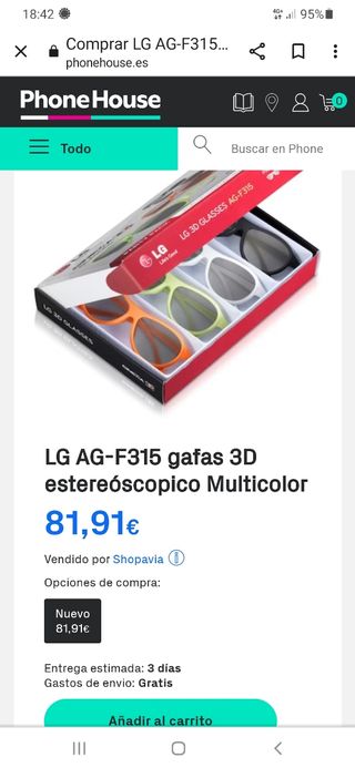 GAFAS 3D (LG)