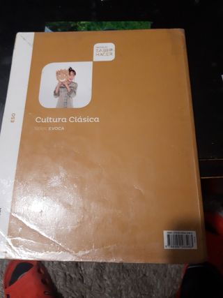 Libro texto cultura clásica 2 ESO