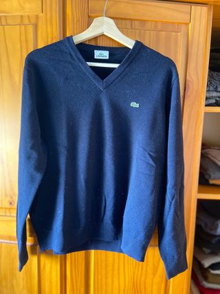 Jersey LACOSTE Color azul