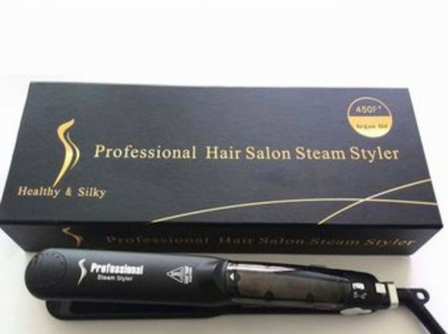 Plancha pelo vapor Hair steam digital.
