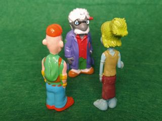 'Los Lunnis" - 6 figuras PVC (año 2004).