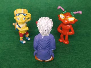 'Los Lunnis" - 6 figuras PVC (año 2004).