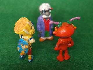 'Los Lunnis" - 6 figuras PVC (año 2004).