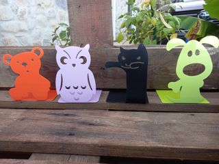 Set di 4 abbraccialibri [smaltati]