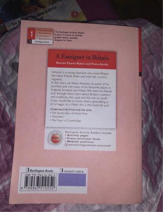 A Libro, Foreigner in Britain (1° Bachillerato)